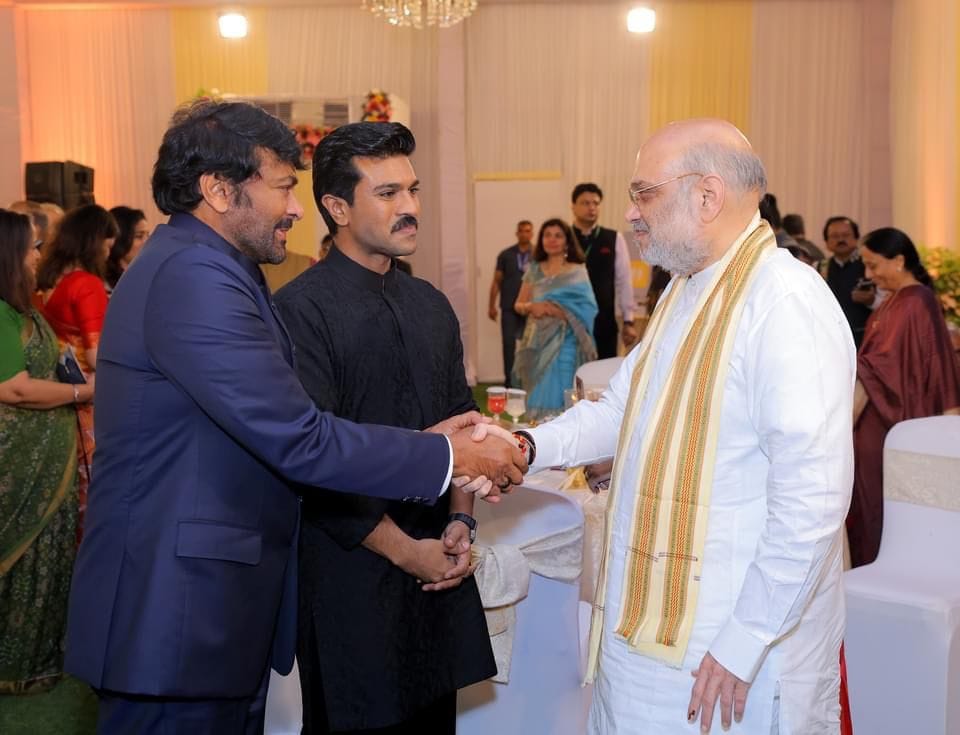 Ram Charan, Chiranjeevi Latest Images