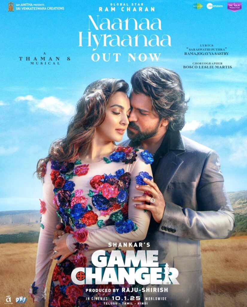 Game Changer Movie Naanaa Hyraanaa Song Response, Naanaa Hyraanaa Song Response, Ram Charan's Ultimate Screen Presence in Naanaa Hyraanaa, Ram Charan, Shankar