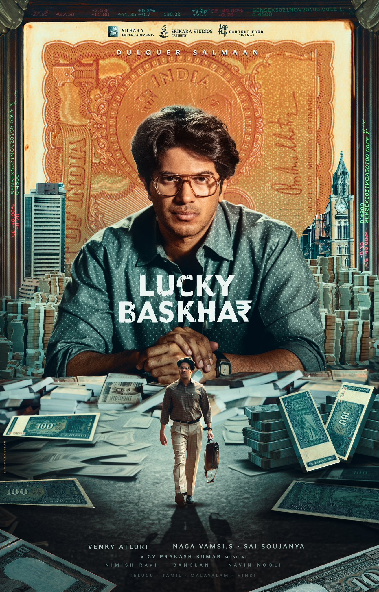 Lucky Baskhar Movie 11 Days Collections, Lucky Baskhar Movie Collections, Dulquer Salmaan Movie Lucky Baskhar Movie Collections, Lucky Baskhar Movie Boxoffice